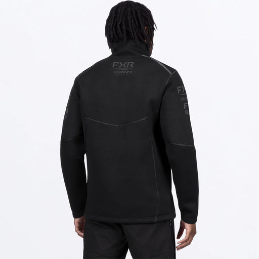 FXR Mens Race Division Tech Zip Up - Black Ops, view 2