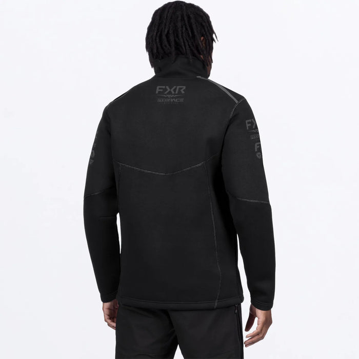 FXR Mens Race Division Tech Zip Up - Black Ops, view 2