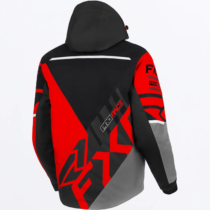 FXR Mens Cold Cross CX Jacket - Red/Ti/Black, view 2