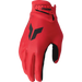 Thor Mens Launchmode Gloves - Red - Front