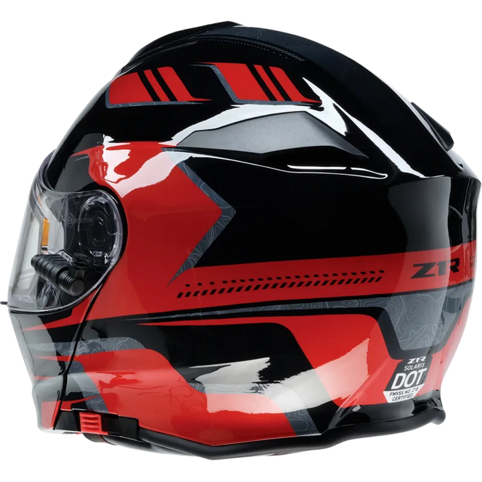 Z1R Solaris 2.0 First Tracks Snow Helmet with Electric Dual Lens Face Shield