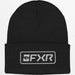 FXR Victory Beanie - Black/Grey, front view