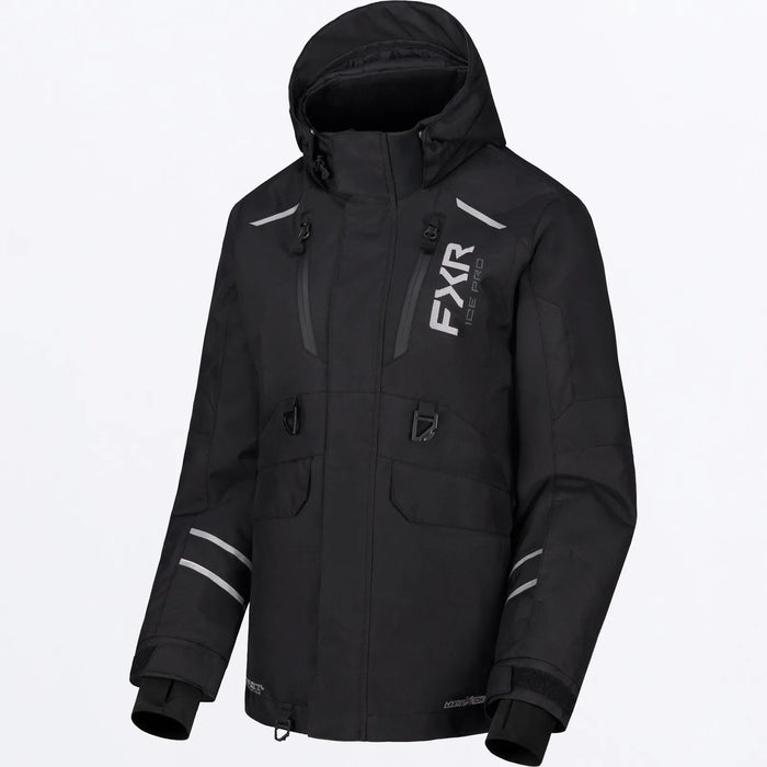 FXR Womens Excursion FX Jacket - Black, front view