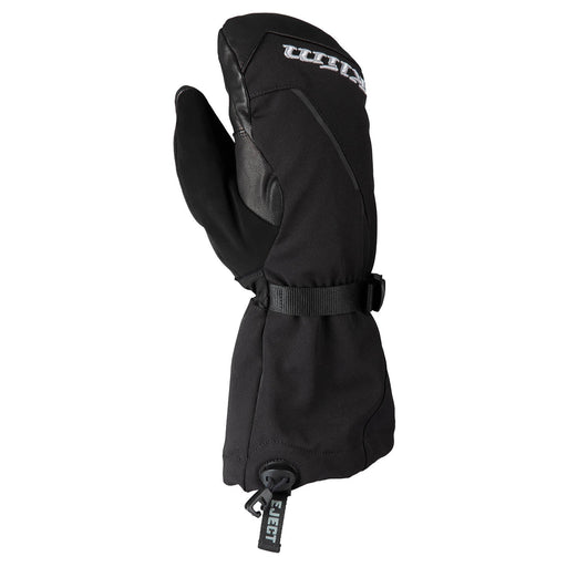 Klim Mens Caribou Mitten - Black - Monument, front view