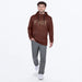 FXR Mens Hydrogen Tech Pullover Hoodie - Dark Cedar/Stone, view 3