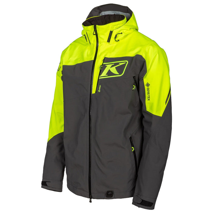 Klim Mens Storm Jacket - Non-Current - Asphalt - Hi-Vis, view 2