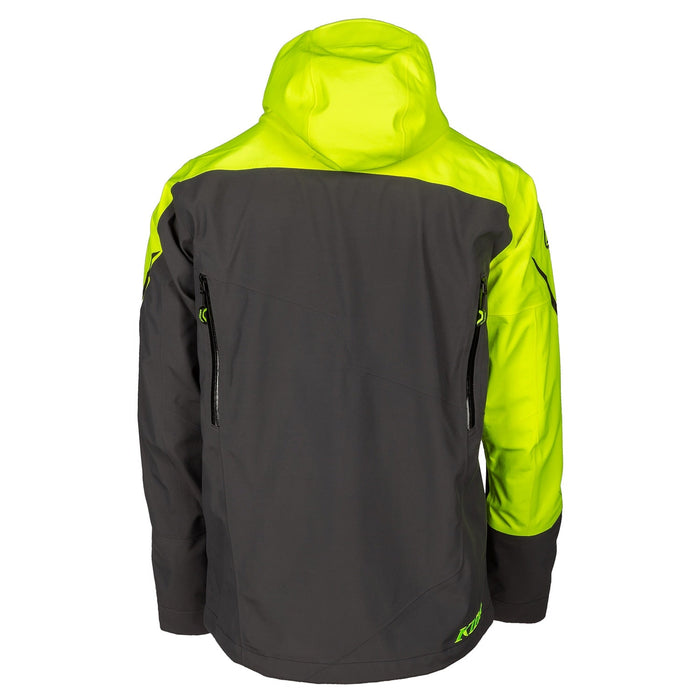 Klim Mens Storm Jacket - Non-Current - Asphalt - Hi-Vis, view 4