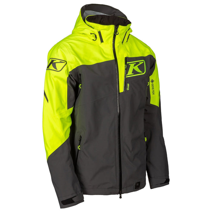 Klim Mens Storm Jacket - Non-Current - Asphalt - Hi-Vis, view 5