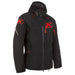 Klim Mens Storm Jacket - Non-Current - Black - Fiery Red, view 5