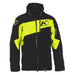 Klim Mens Storm Jacket - Black - Hi-Vis, front view