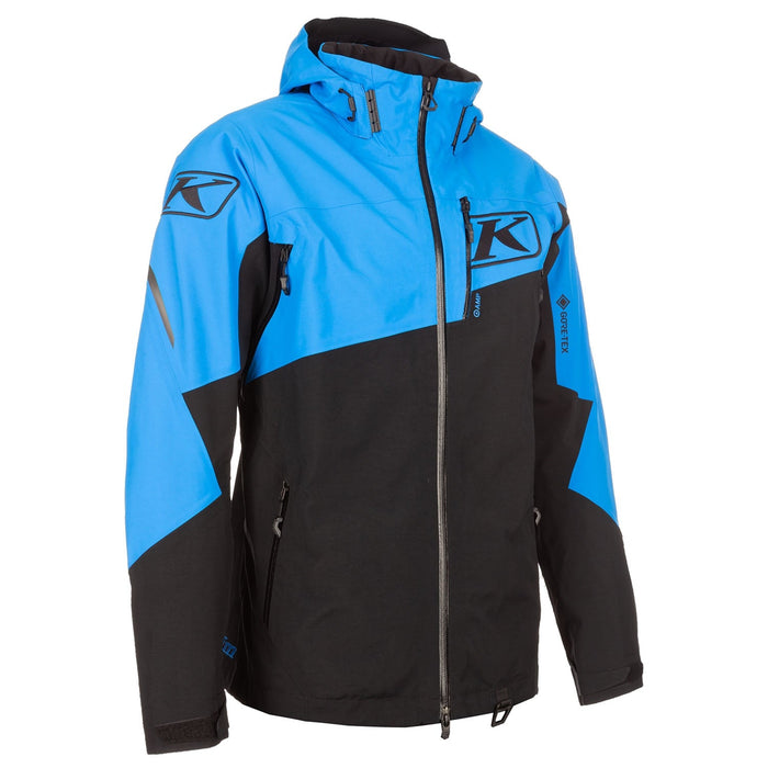 Klim Mens Storm Jacket - Electric Blue Lemonade - Black, view 5