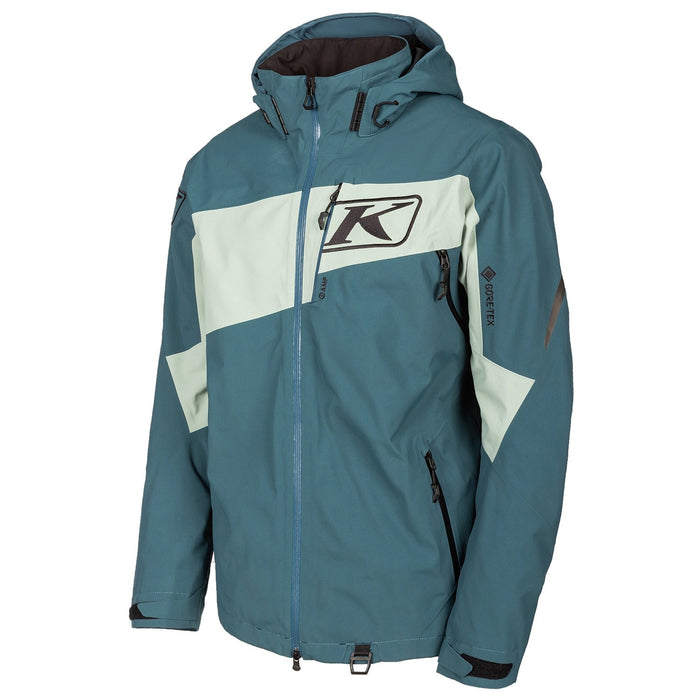 Klim Mens Storm Jacket - Non-Current - Petrol - Slate Gray, view 2