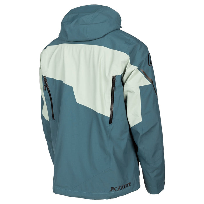 Klim Mens Storm Jacket - Non-Current - Petrol - Slate Gray, view 3
