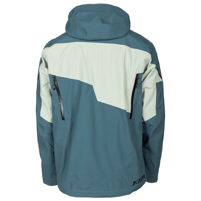 Klim Mens Storm Jacket - Non-Current - Petrol - Slate Gray, view 4
