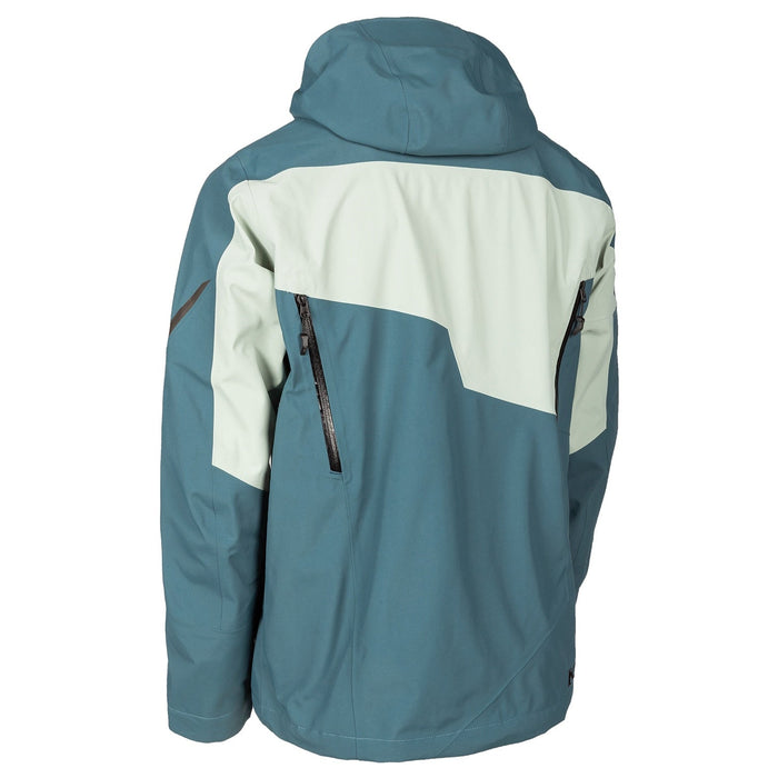 Klim Mens Storm Jacket - Non-Current - Petrol - Slate Gray, view 6