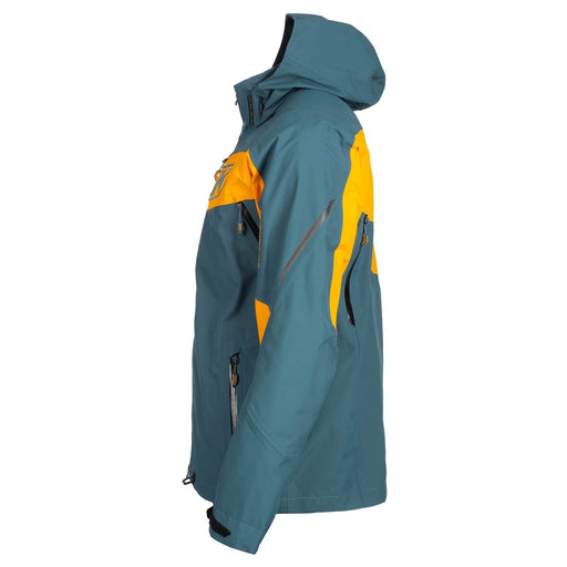 Klim Mens Storm Jacket - Petrol - Sunrise, view 2