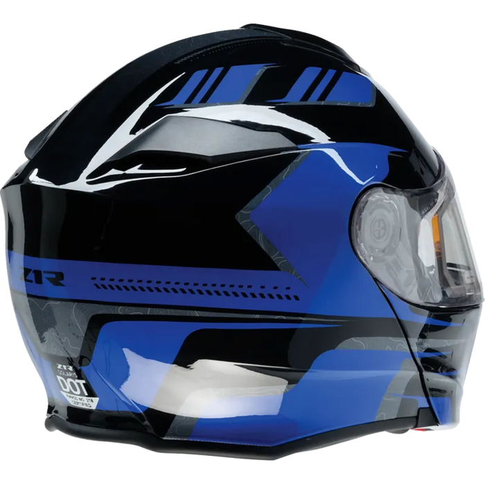 Z1R Solaris 2.0 First Tracks Snow Helmet with Electric Dual Lens Face Shield