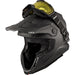 CKX Titan Original Solid Trail and Backcountry Helmet with 210° Goggles