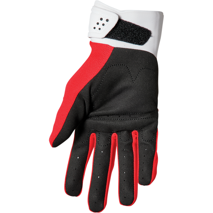 Thor Youth Spectrum Gloves - Orange/Black