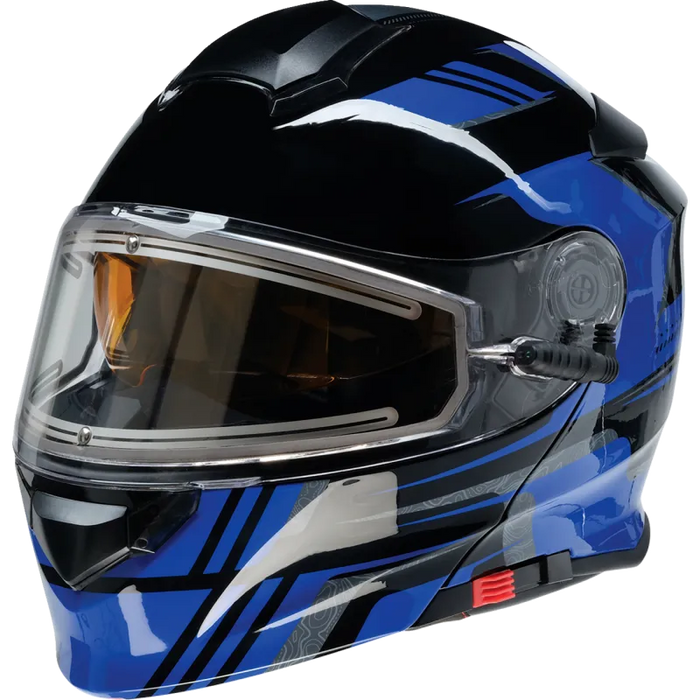 Z1R Solaris 2.0 First Tracks Snow Helmet with Electric Dual Lens Face Shield