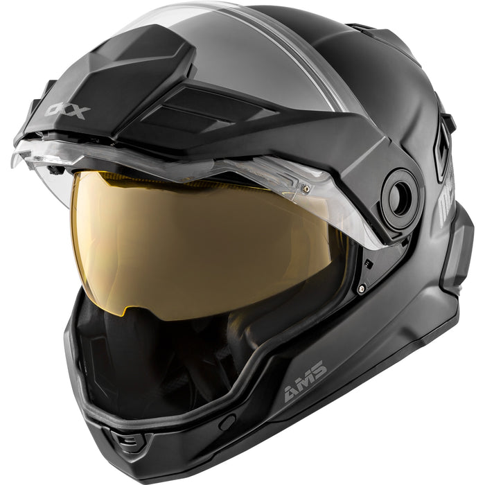 CKX Mission AMS Solid Helmet with Double Shield