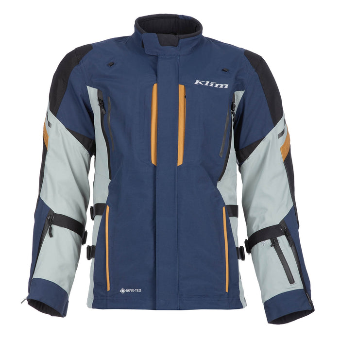 Klim Latitude Jacket - Dress Blues - Golden Brown