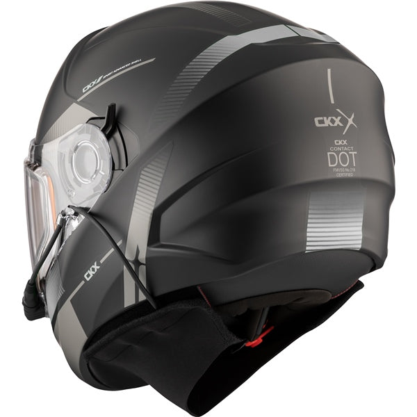 CKX Contact Edge Full-Face Helmet with Electric Double Lens