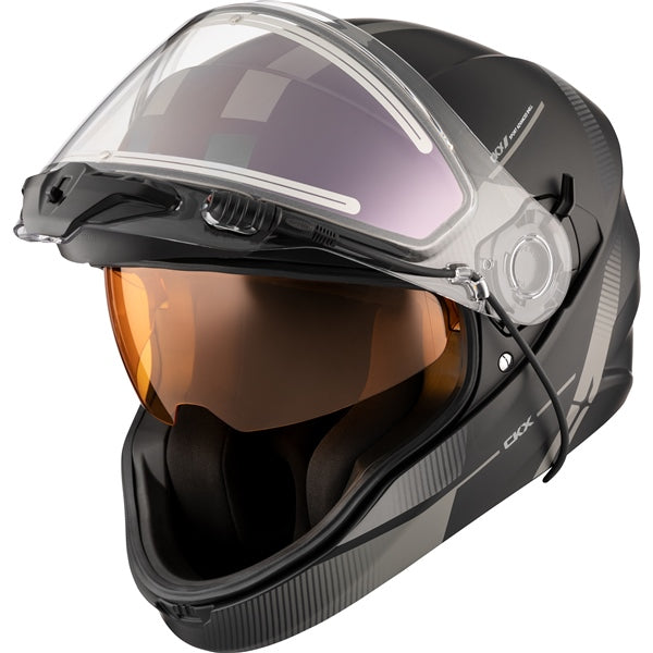 CKX Contact Edge Full-Face Helmet with Electric Double Lens