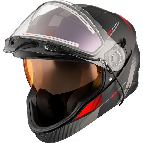 CKX Contact Edge Full-Face Helmet with Electric Double Lens