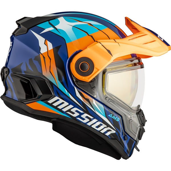 CKX Mission AMS Claw Full-Face Helmet with Electric Double Lens
