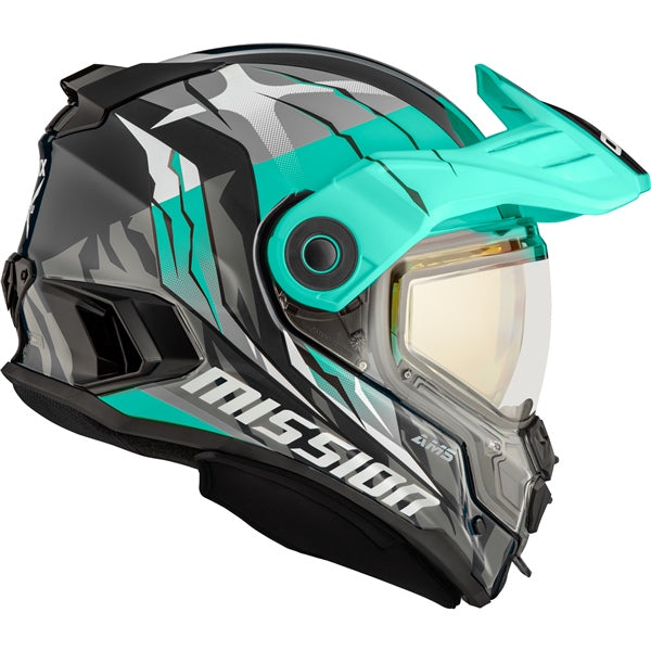 CKX Mission AMS Claw Full-Face Helmet with Double Lens