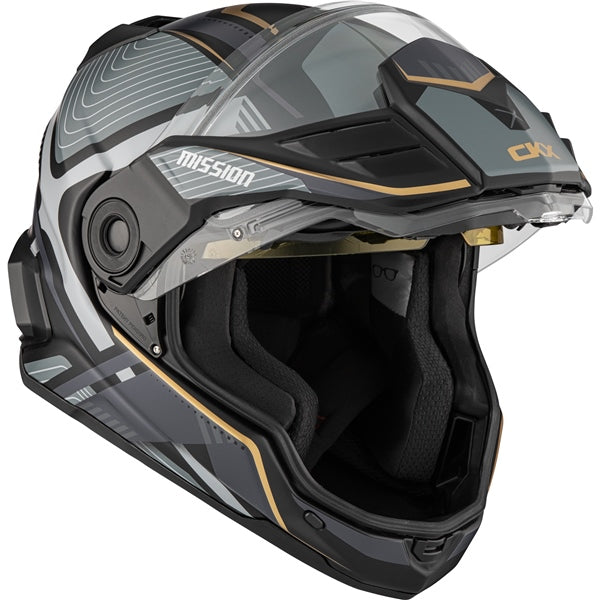 CKX Mission AMS Verve Full-Face Helmet with Electric Double Lens