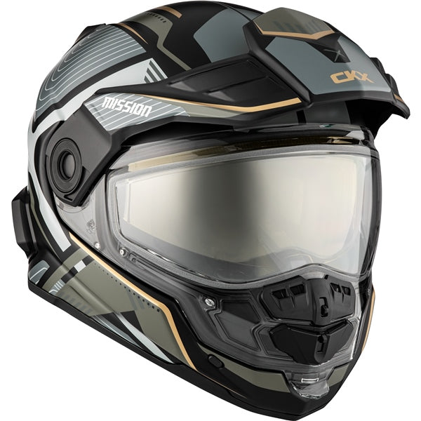CKX Mission AMS Verve Full-Face Helmet with Electric Double Lens