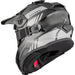 CKX Titan Trak Original Carbon Trail and Backcountry Helmet with 210° Goggles