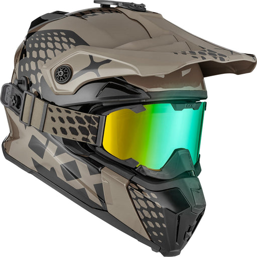 CKX Titan Viper Original Trail and Backcountry Helmet with 210° Goggles