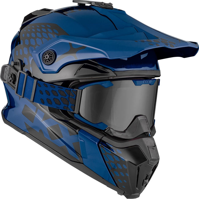 CKX Titan Viper Original Trail and Backcountry Helmet with 210° Goggles