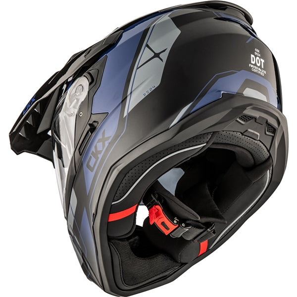 CKX DS24 Swift Dual Sport Helmet with Double Lens