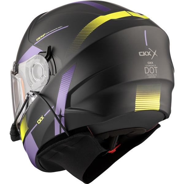 CKX Contact Edge Full-Face Helmet with Electric Double Lens