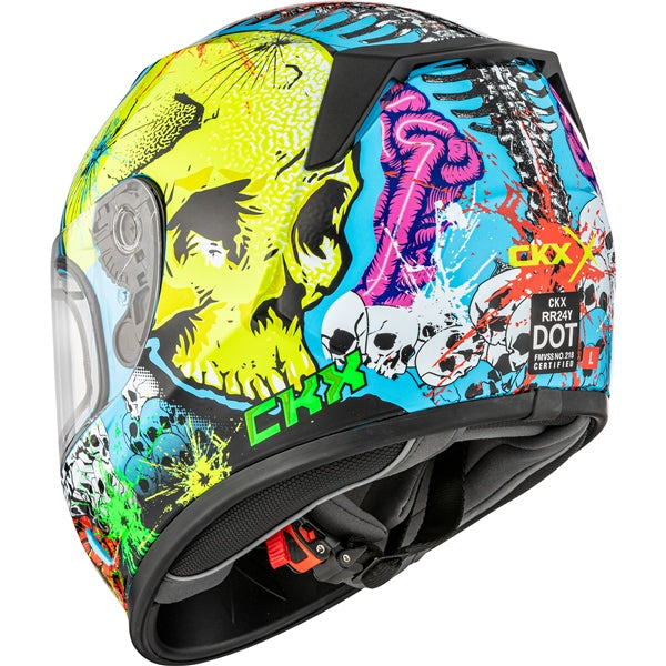 CKX Youth RR24Y Frak Helmet with Double Lens