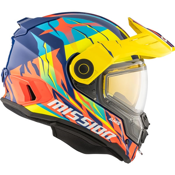CKX Mission AMS Claw Full-Face Helmet with Electric Double Lens