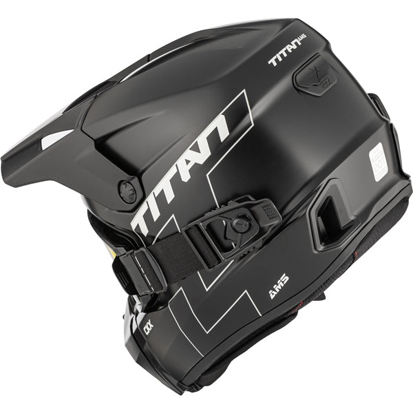 CKX Titan AMS Carbon Fiber Helmet with Electric Double Lens