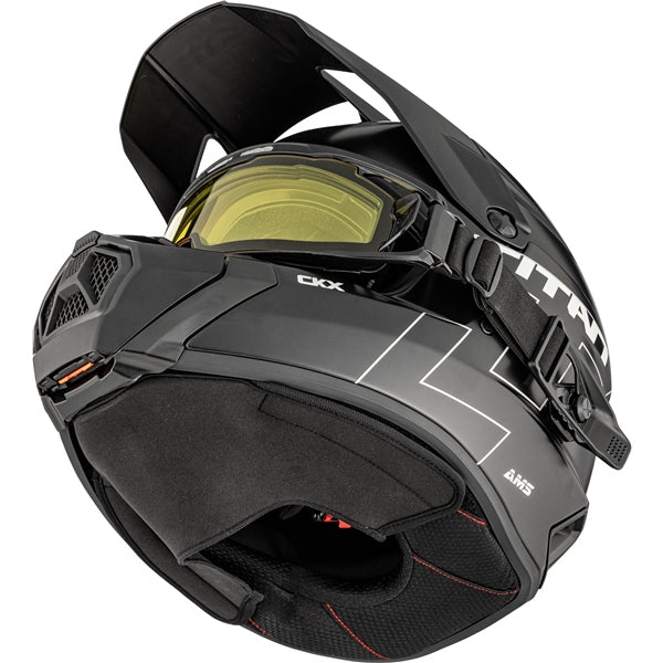 CKX Titan AMS Carbon Fiber Helmet with Electric Double Lens