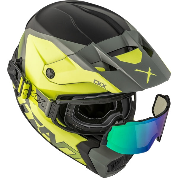 CKX Titan AMS Nunavut Helmet with Double Lens Magnetic Apex Goggle