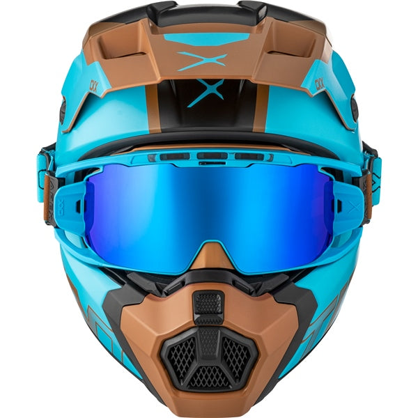 CKX Titan AMS Nunavut Helmet with Double Lens Magnetic Apex Goggle