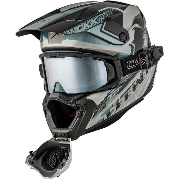 CKX Titan AMS Concordia Helmet with Double Lens Magnetic Apex Goggle