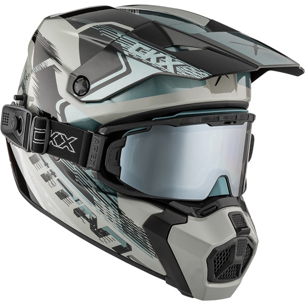 CKX Titan AMS Concordia Helmet with Double Lens Magnetic Apex Goggle