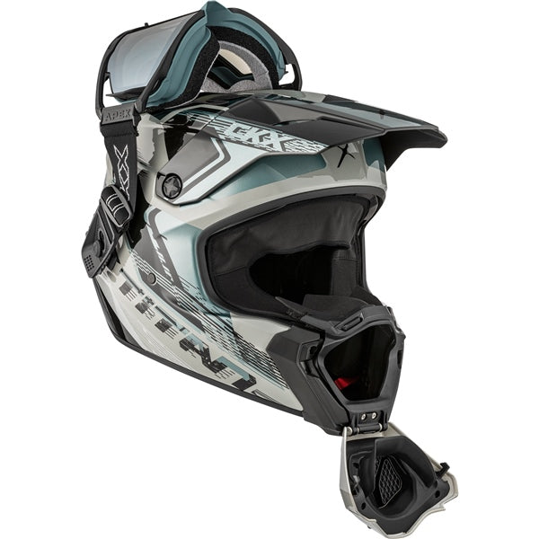 CKX Titan AMS Concordia Helmet with Double Lens Magnetic Apex Goggle