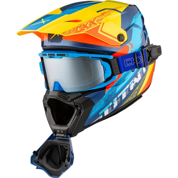 CKX Titan AMS Concordia Helmet with Double Lens Magnetic Apex Goggle