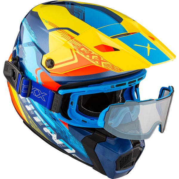 CKX Titan AMS Concordia Helmet with Double Lens Magnetic Apex Goggle