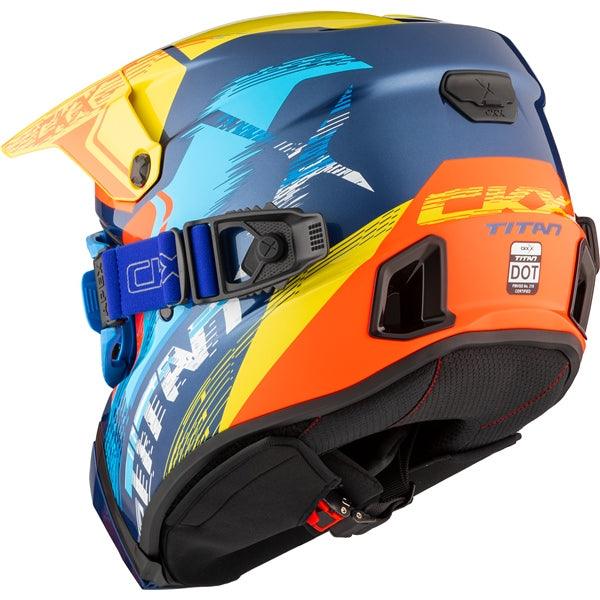 CKX Titan AMS Concordia Helmet with Double Lens Magnetic Apex Goggle